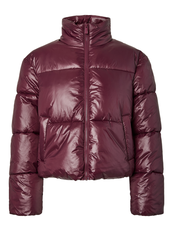 Pieces PCAMILIA SHORT PUFFER JACKET PWP Winetasting 17166350