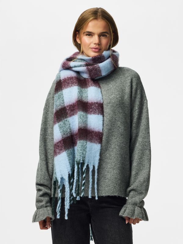 Pieces PCBEA LONG SCARF BC Cashmere Blue/NEW-WINETASTING- 17105951