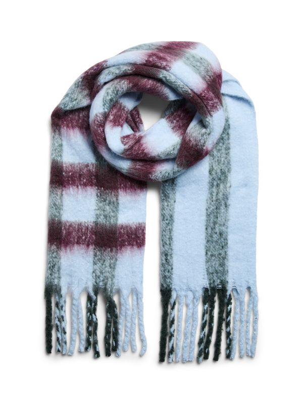 Pieces PCBEA LONG SCARF BC Cashmere Blue/NEW-WINETASTING- 17105951
