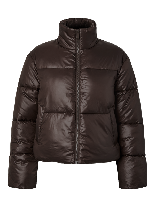 Pieces PCAMILIA SHORT PUFFER JACKET PWP Hot Fudge 17166350