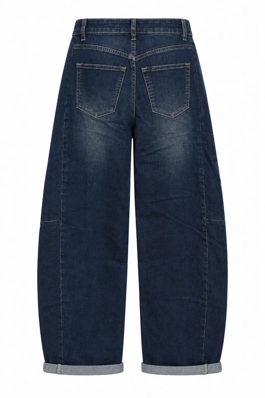 Basements patty barrel jeans medium blue 9260-8