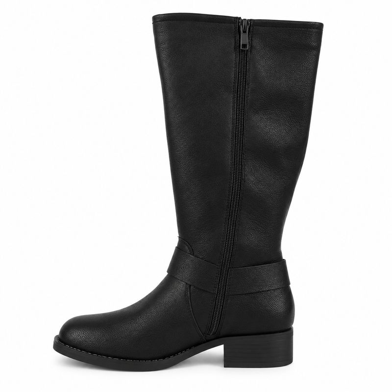 Shoecolate laars met gesp black 1.14.48.265.01