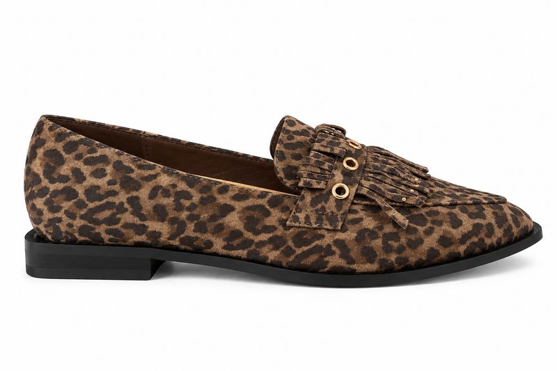 Shoecolate loafer leopard leopard 1.26.52.007.01