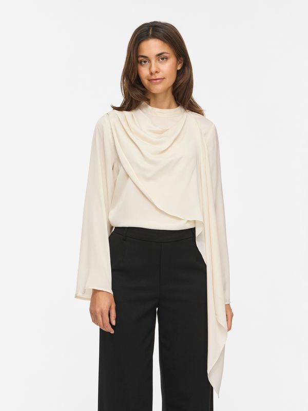 Vila VININAE L/S O-NECK TOP Birch 14122592