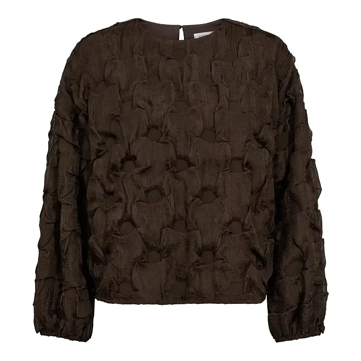 Co'couture FeronCC Structure Blouse Bison 500633