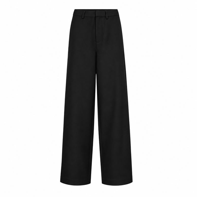 Co'couture LunaCC Wide Pant L34'' BLACK 500428