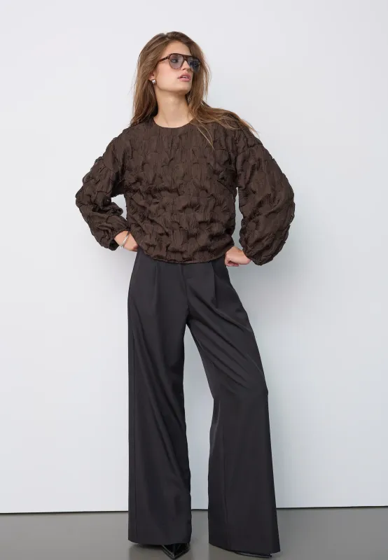 Co'couture FeronCC Structure Blouse bison 500633