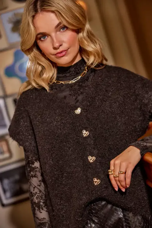 Ydence Top Brandy brown CW2610