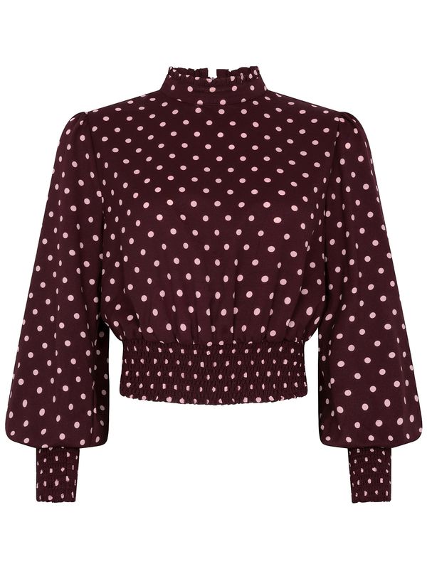 Ydence Top Tessa Plum WS2651