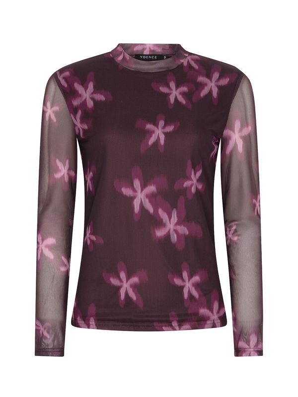 Ydence Top Willemijn Plum flower WS2670