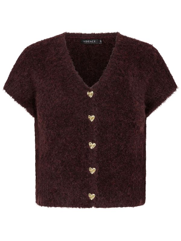 Ydence Knitted Cardigan Rochelle Plum CW2617