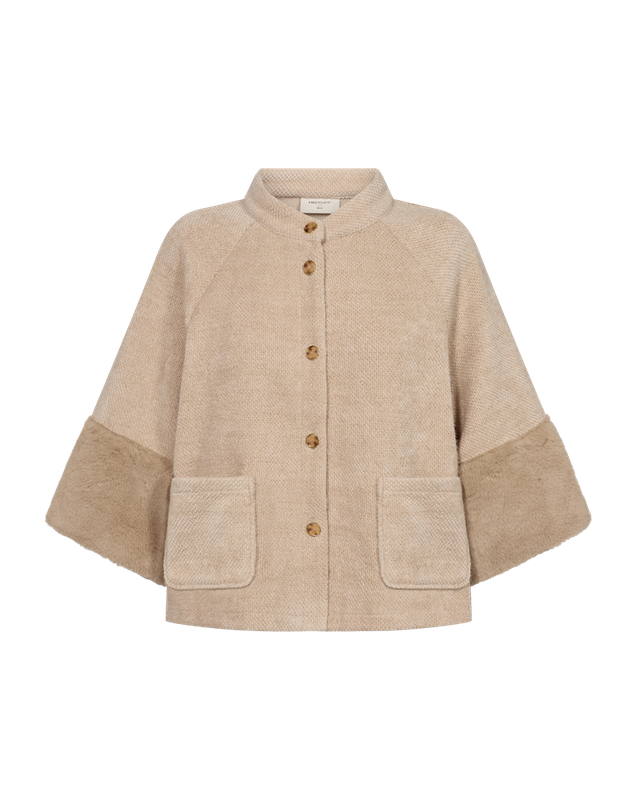 Freequent FQGABBY-JACKET Oyster Gray 212107