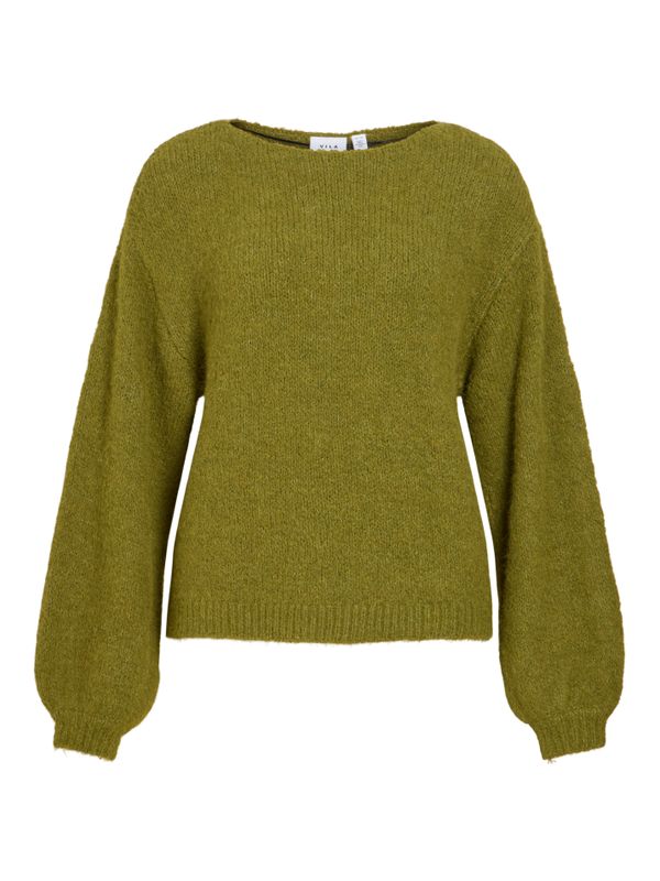 Vila VIMARLEY L/S KNIT PULLOVER- NOOS Avocado/MELANGE 14110972