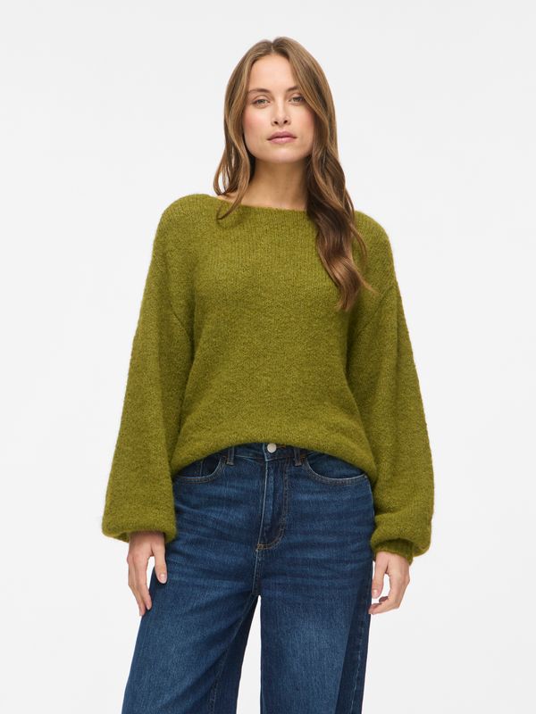 Vila VIMARLEY L/S KNIT PULLOVER- NOOS Avocado/MELANGE 14110972