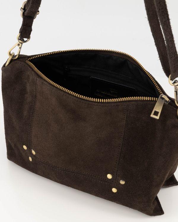 Teatro suede tas dark brown anne-su-g
