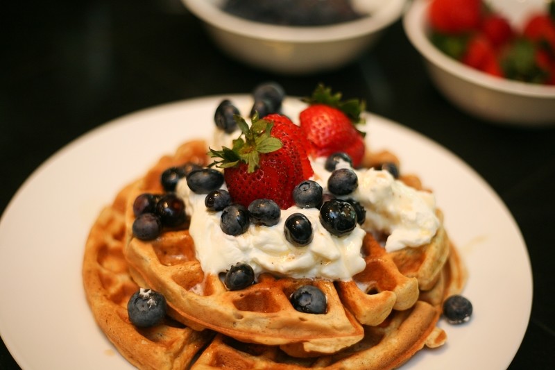 Belgian Waffle and Homemade Syrup Recipes and How To