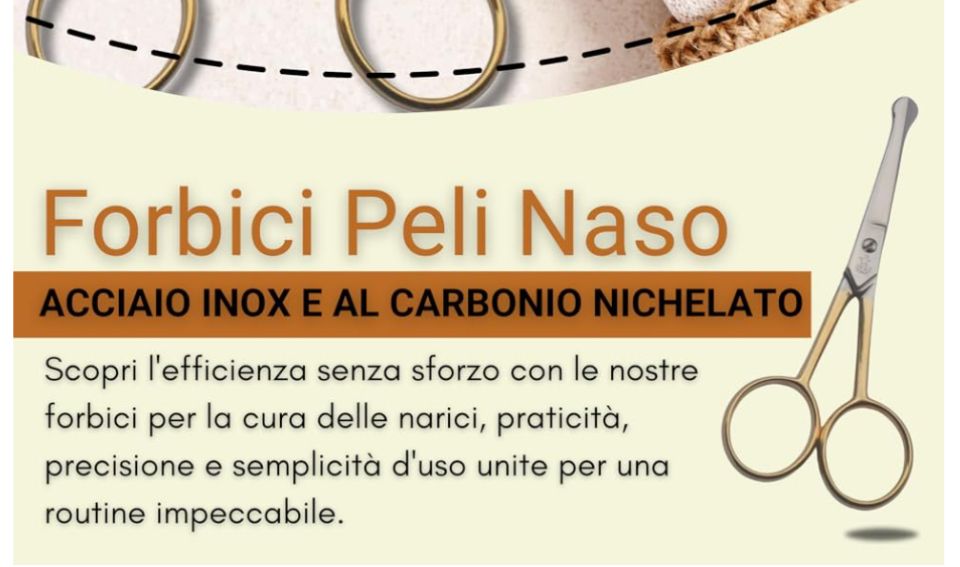 Spire - Forbici multiuso con punta arrotondata per cuticole, pedicure, manicure e bellezza delle unghie, cura delle sopracciglia, ciglia, pelle secca, capelli nasali e taglio della barba, dritta