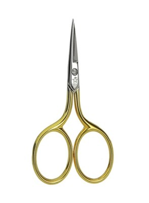 Forbici per ricamo cicogna dorata cm 9,5 milward | Tombolo e Disegni