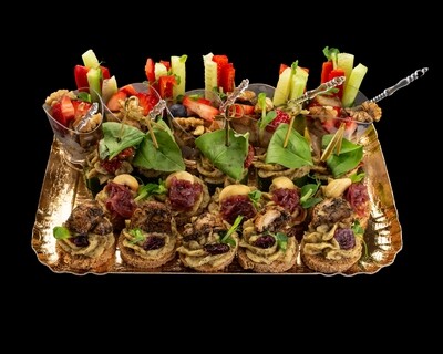 Uzkodu plate 1/2#6 - VEGAN