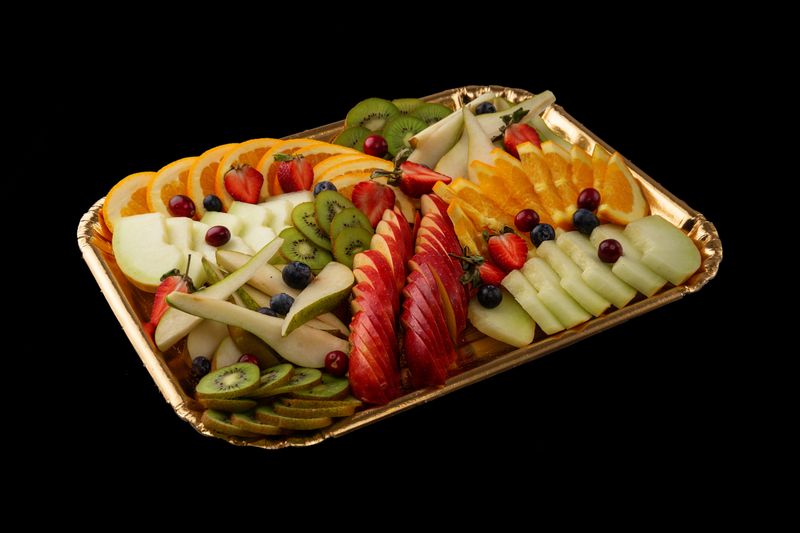 Augļu asorti plate