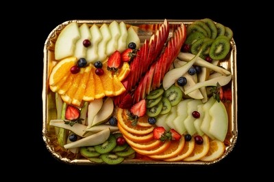 Augļu asorti plate