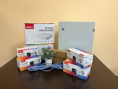 Комплект камер Dahua. 4 камеры(8Мп)