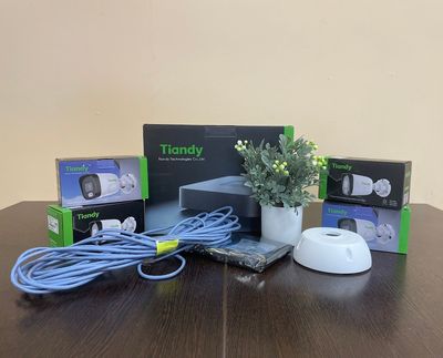 Комплект камер Tiandy. 4 камеры (4Мп)