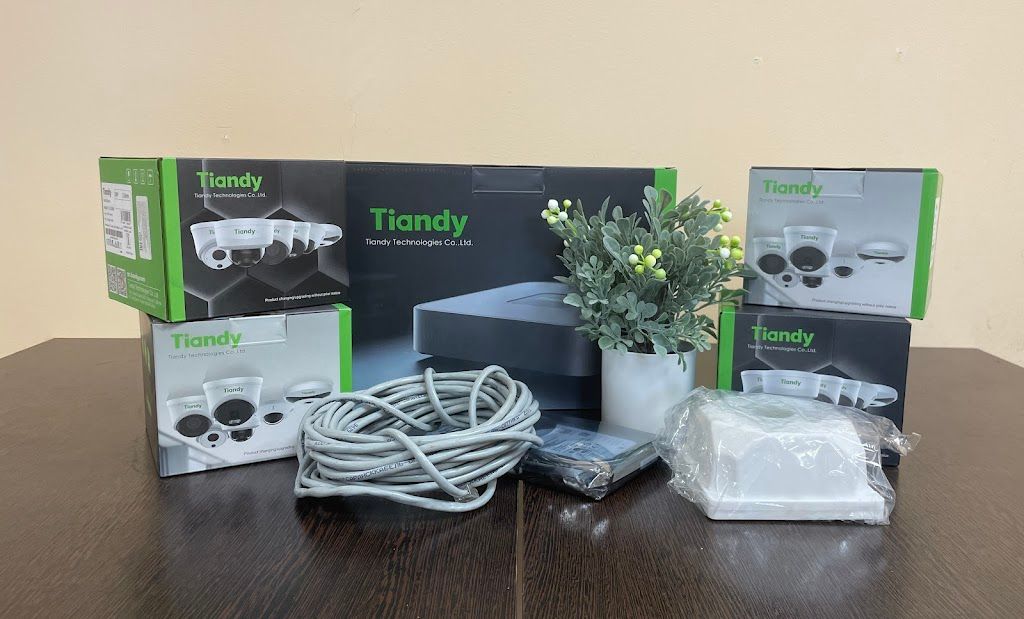 Комплект камер Tiandy 6 камер (2Мп)
