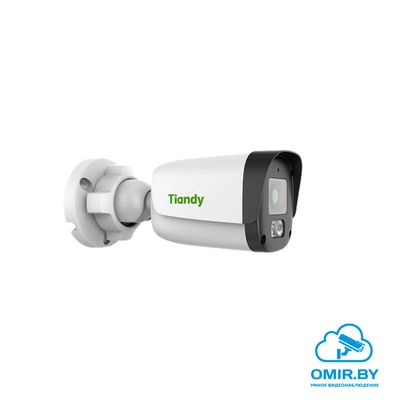 Tiandy TC-C34QN, 4.0Мп, цилиндрическая iP камера, встроенный микрофон, ночная подсветка 30м, IP67, -30℃～60℃. Гарантия 2 года