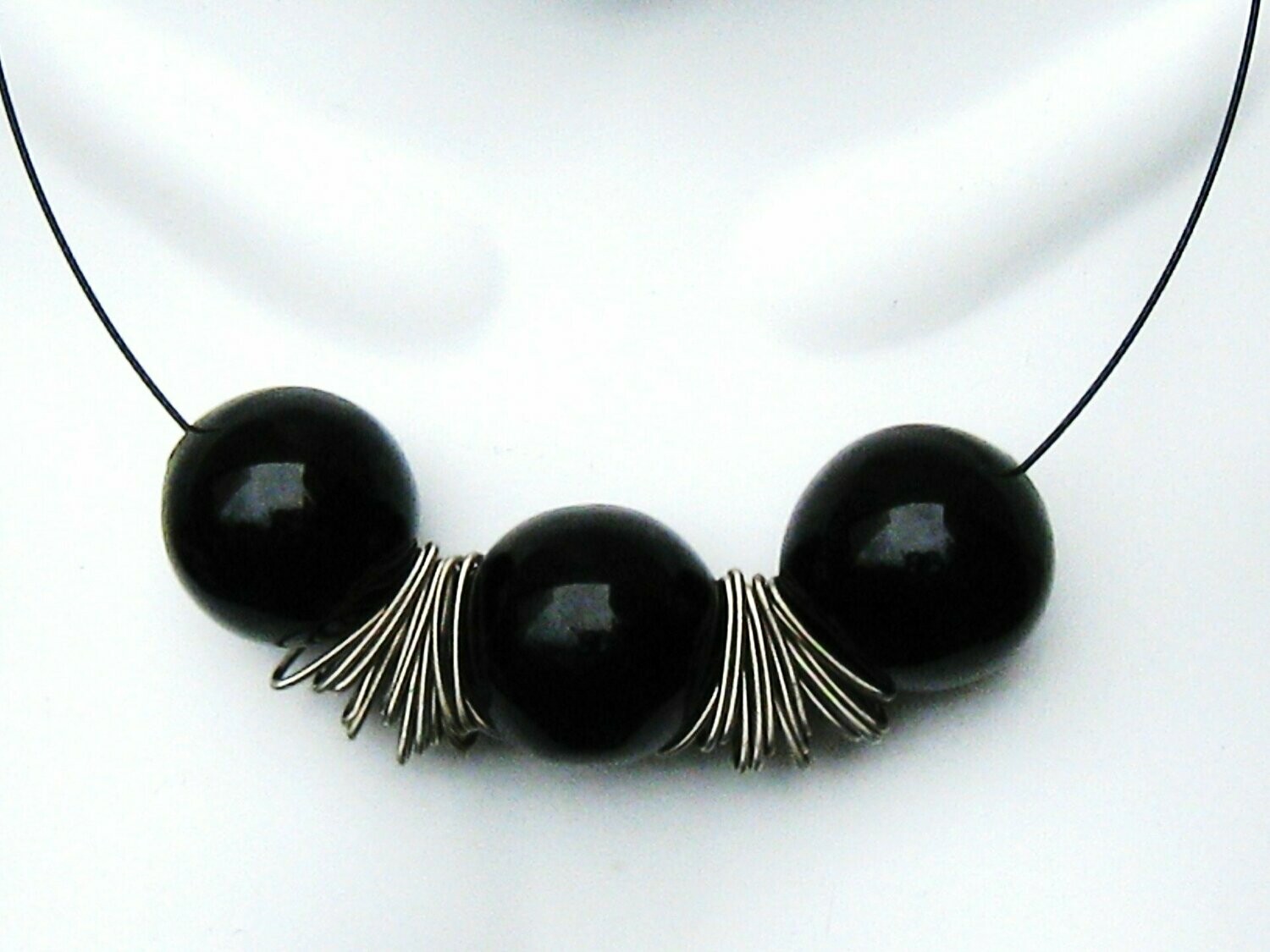 Collier Uranus Noir