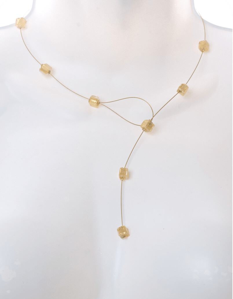 Collier Eridan Or et feuille d'or