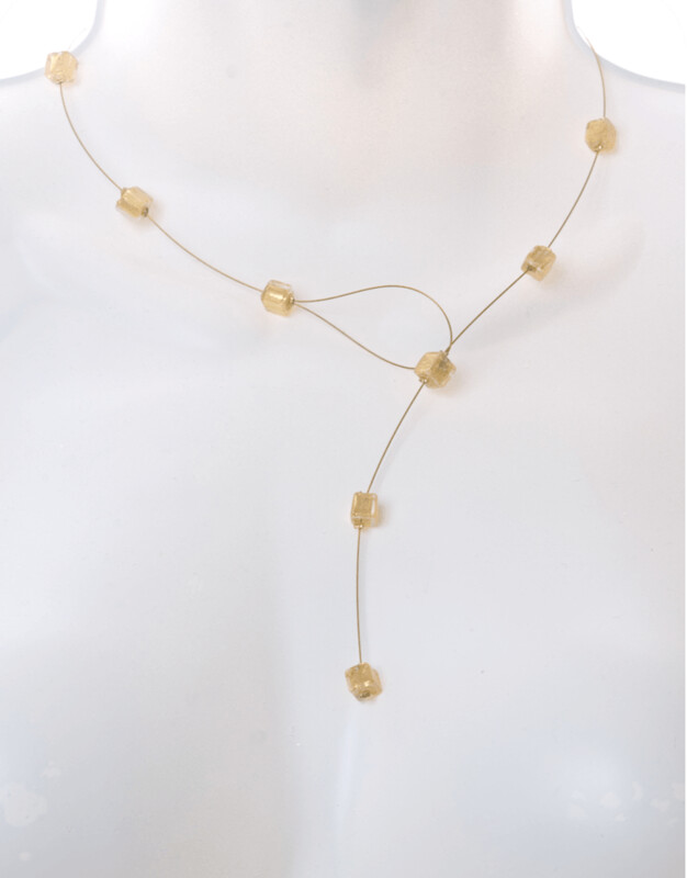 Collier Eridan Or et feuille d'or