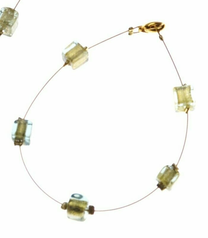 Bracelet Eridan Or et feuille d'or