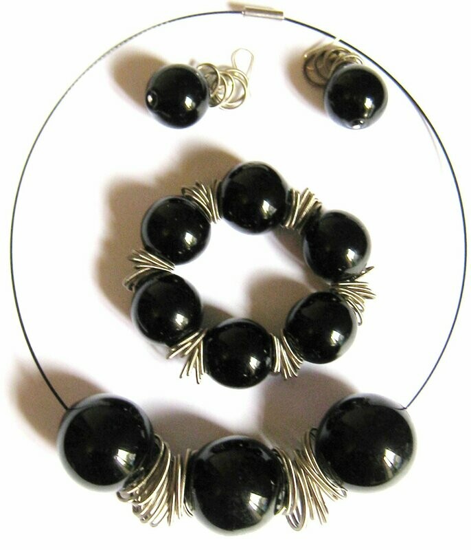 Parure Uranus Noir