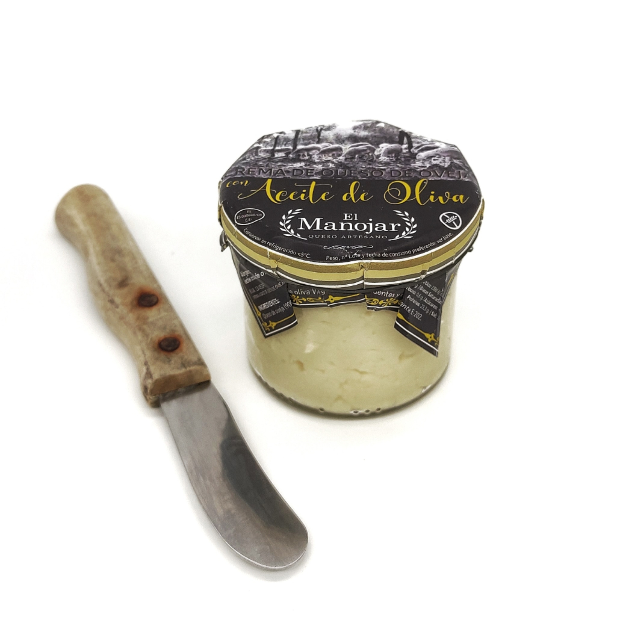 Crema de Queso Curado de Oveja, para untar