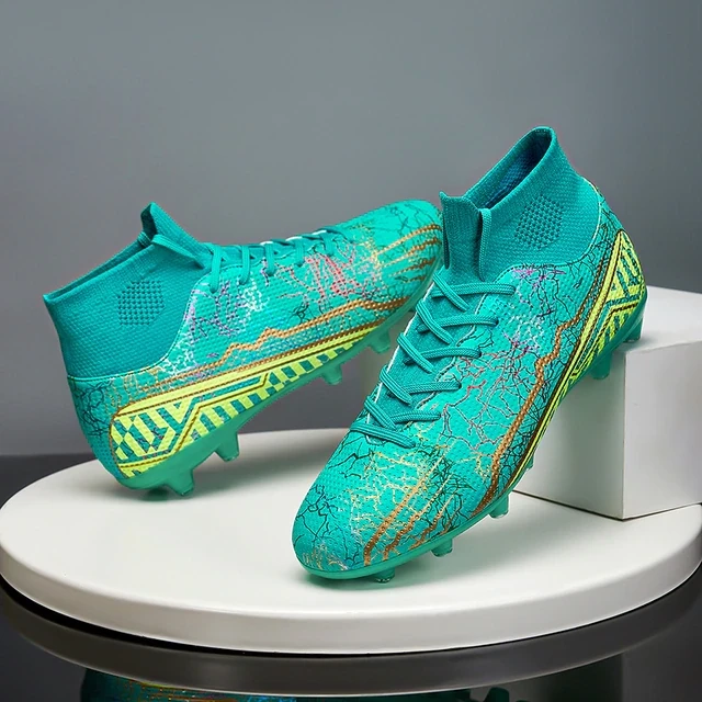 Unisex Soccer Cleats Turquoise