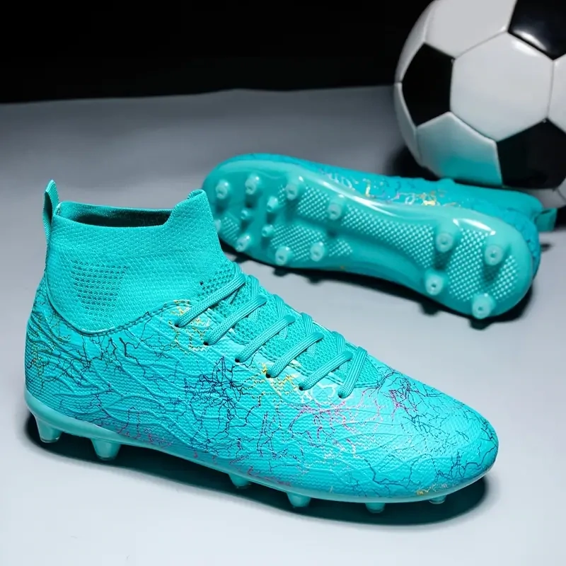 Non Slip Football Cleat With Spikes TURQOUISE