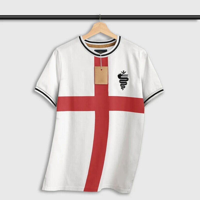 El Serpent White and Red Cross
