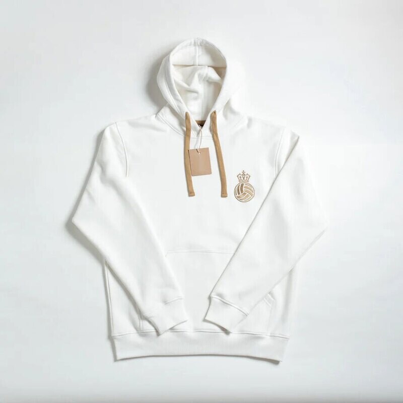 The Crown Hoodie in Color White