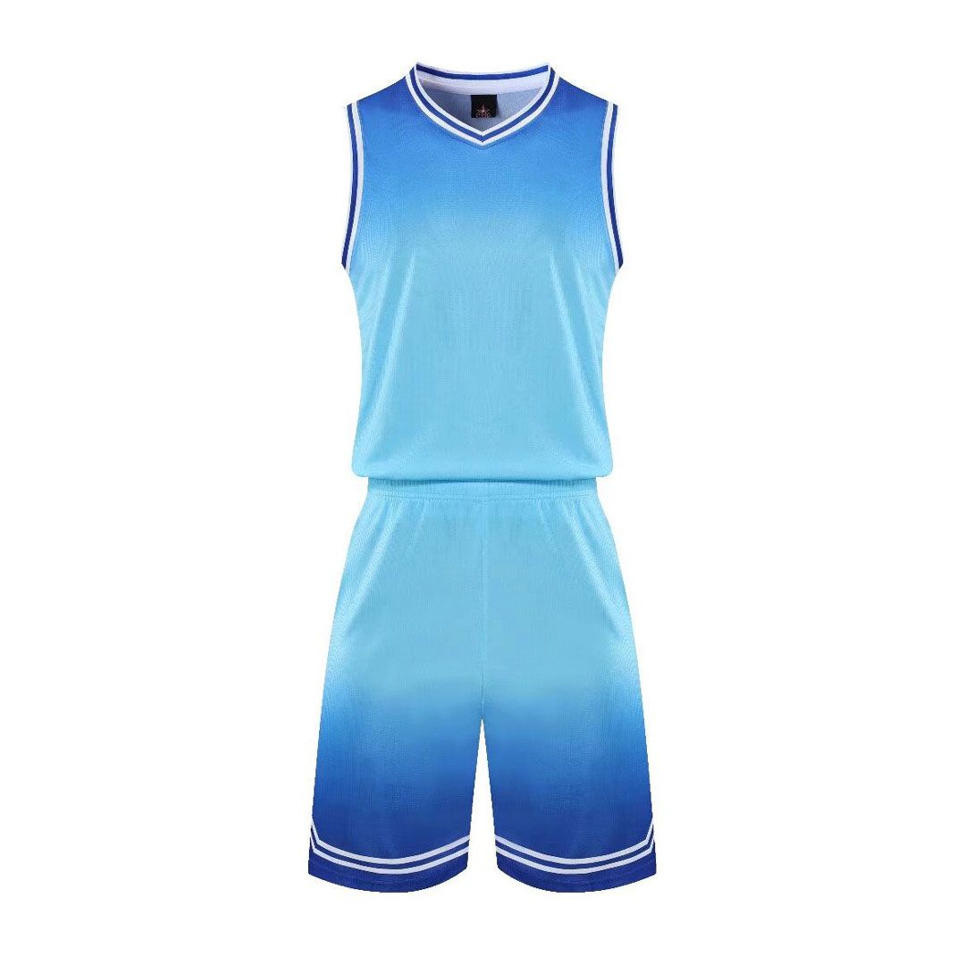 Sky Blue Kids Kit Sleeveless with Navy Borders