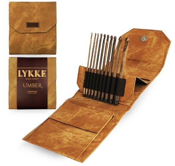 Lykke 6” Crochet Hook Gift Set - Umber