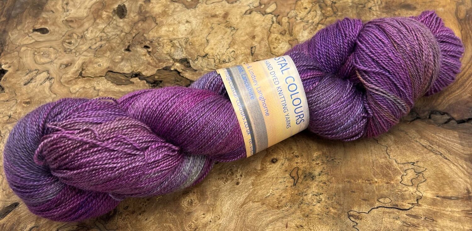 800m Lace Superwash Merino Mulberry Silk and Yak