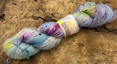 4ply Superwash Merino with Donegal NEP