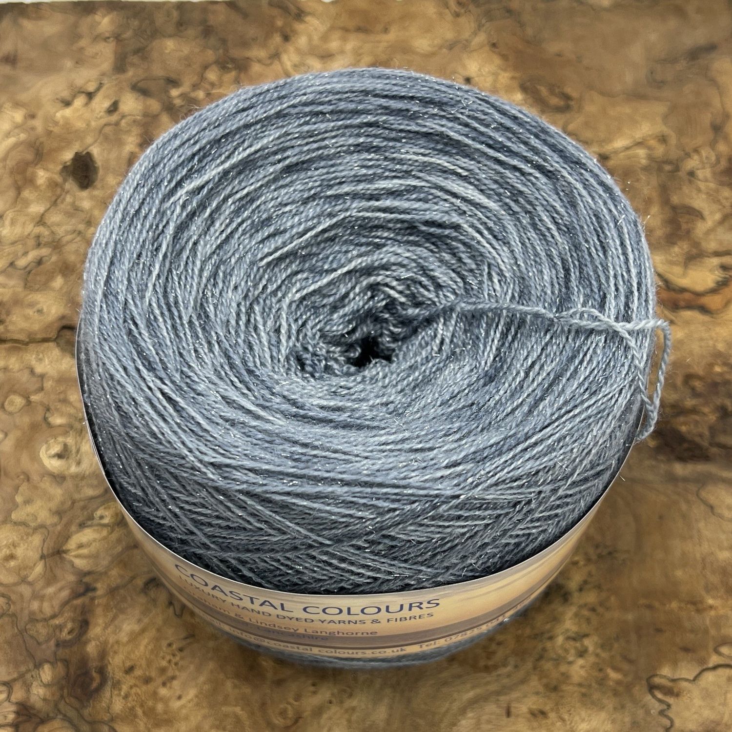 800m 70% Merino 20% Tussah Silk 10% Stellina