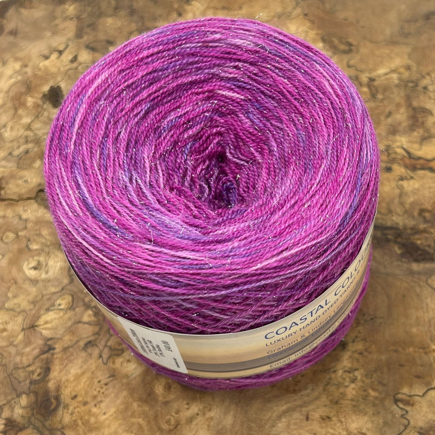 800m 70% Merino 20% Tussah Silk 10% Stellina