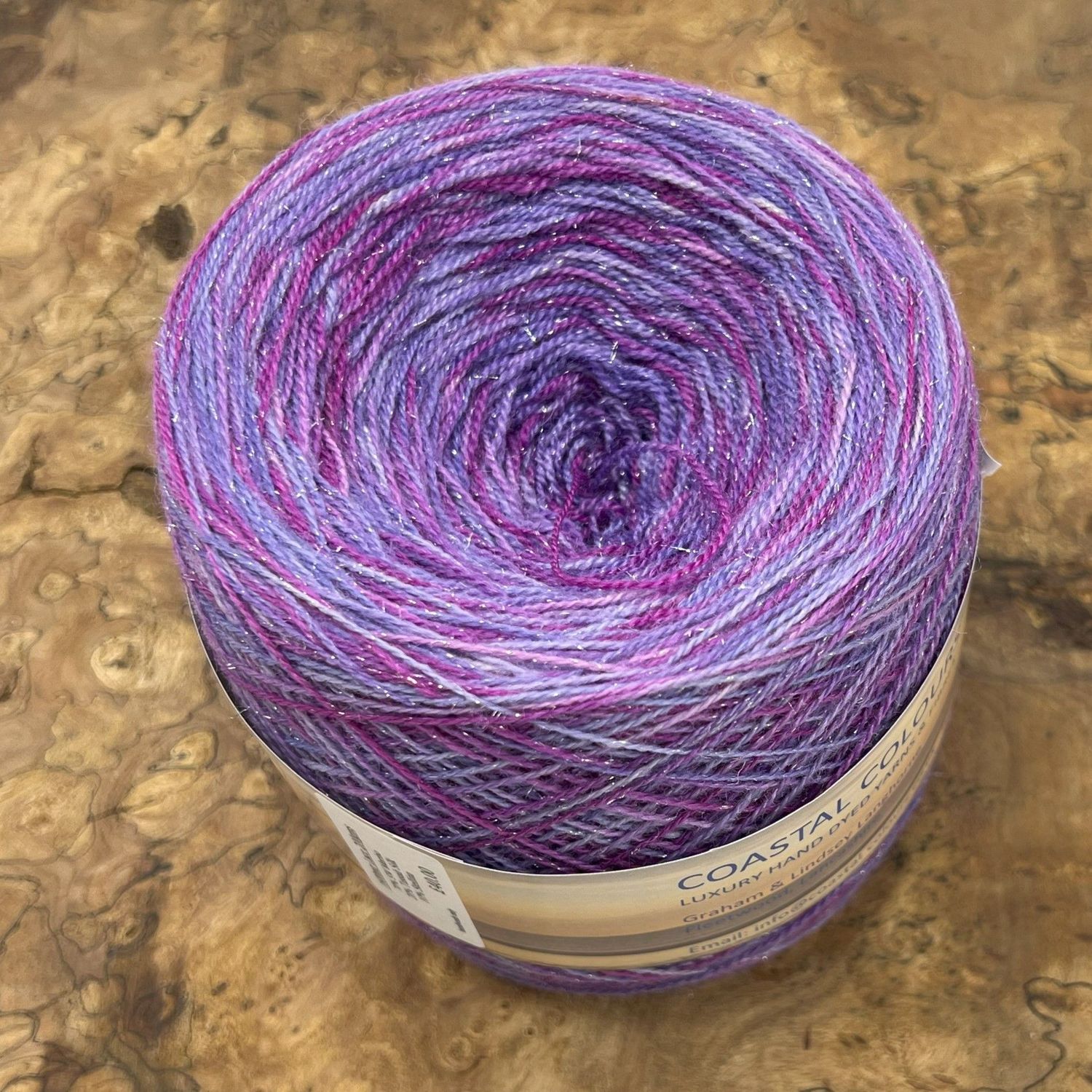 800m 70% Merino 20% Tussah Silk 10% Stellina
