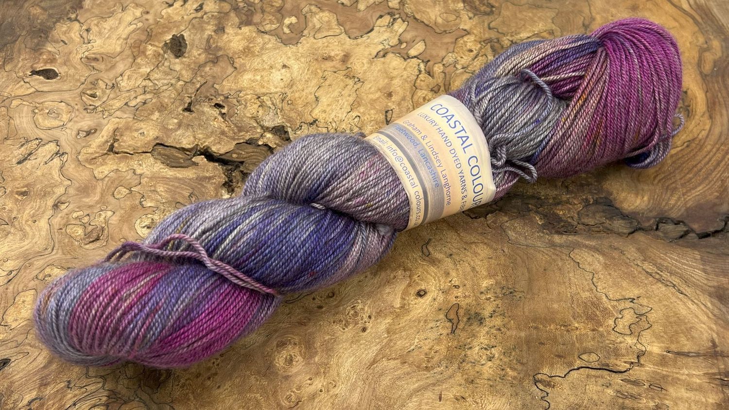 4ply Superwash Merino Mulberry Silk and Yak