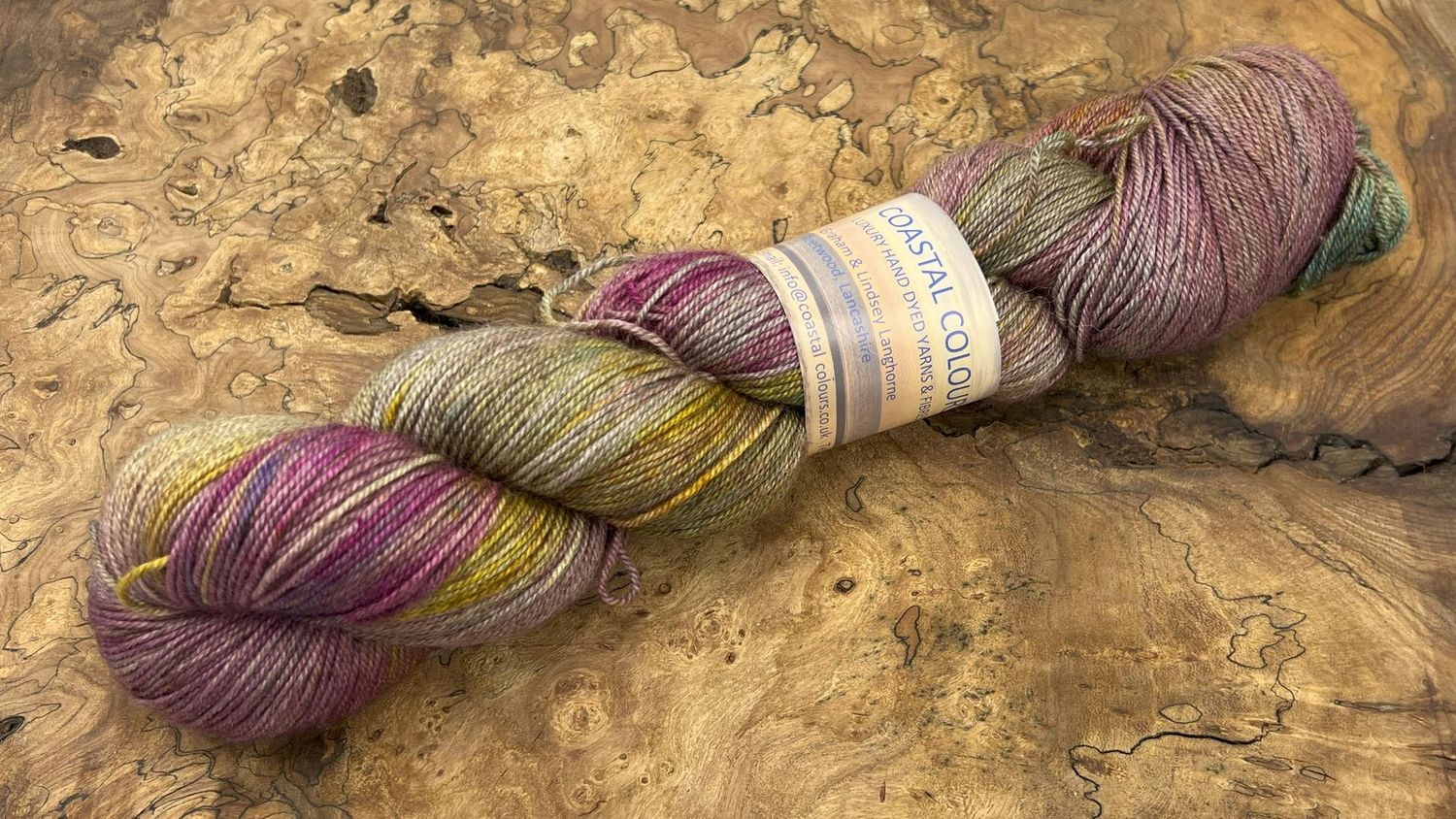 4ply Superwash Merino Mulberry Silk and Yak