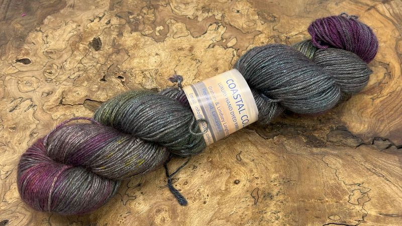 4ply Mulberry Silk and Yak Down