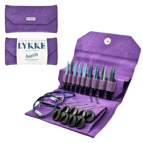 Lykke Circular Interchangeable Set 3.5"Indigo
